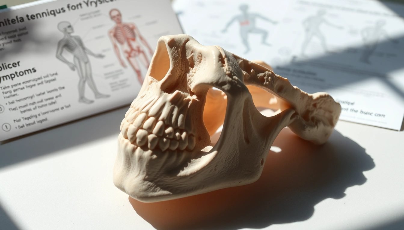 Çene hattının yapısından fiziksel semptomlar yorumlama teknikleri