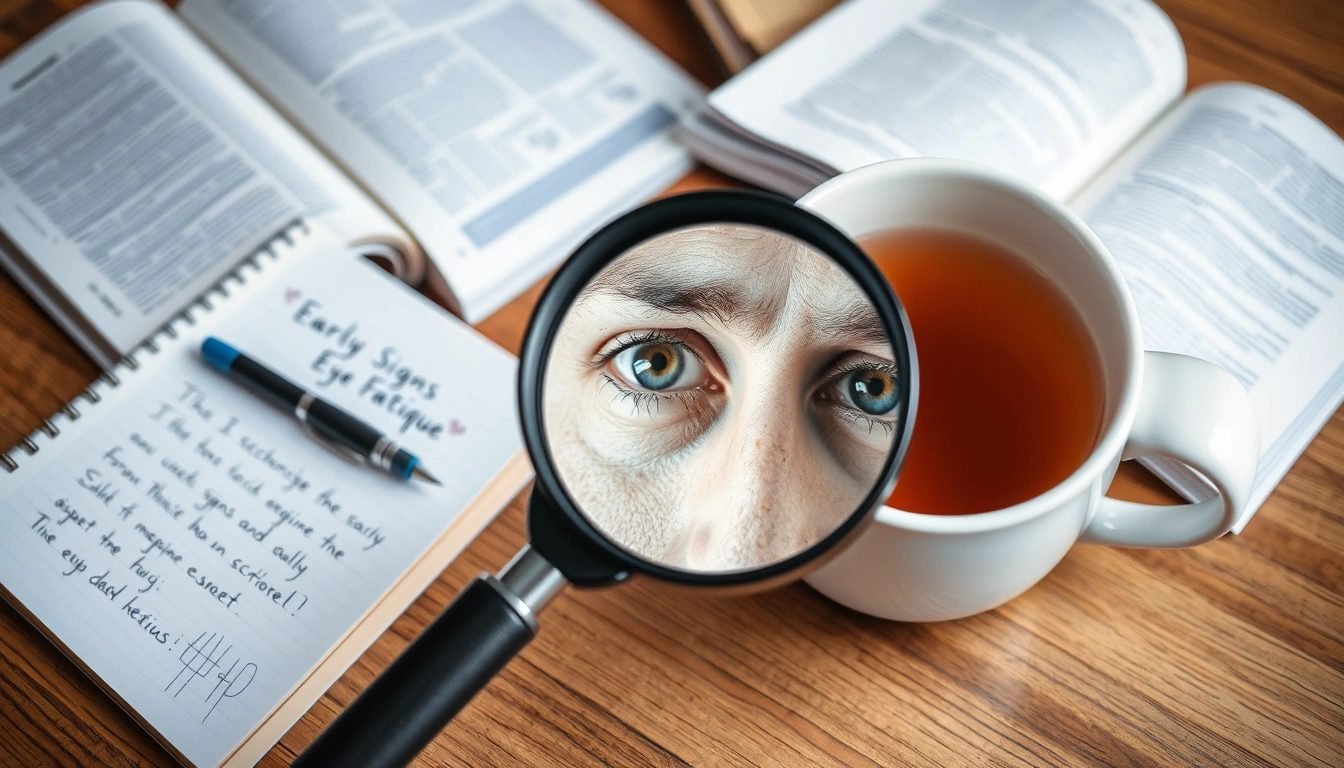 Göz çevresi yorgunluğunun erken teşhis hakkında verdiği sinyaller