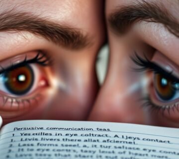 Göz temasının süresi ve yoğunluğundan ikna dili değerlendirmesi yapmak