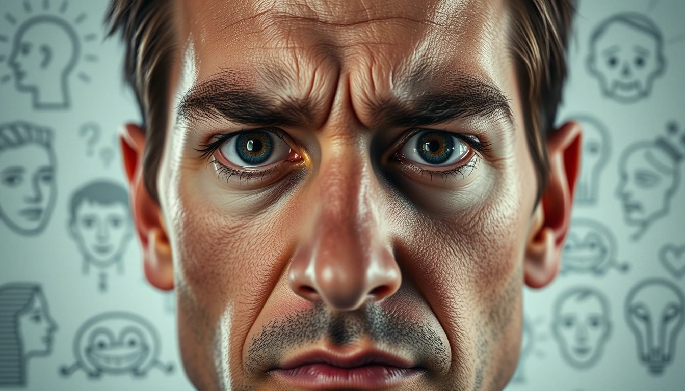 Kaş ve göz bölgesindeki hareketlerin kişilik bozuklukları ile ilişkisi