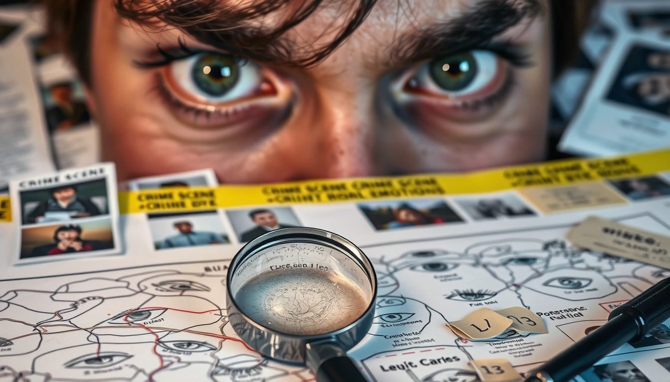 Kaş ve göz bölgesindeki hareketlerin suç analizi ile ilişkisi