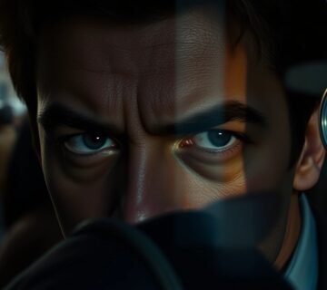 Kaş ve göz bölgesindeki hareketlerin şüpheli karakter ile ilişkisi