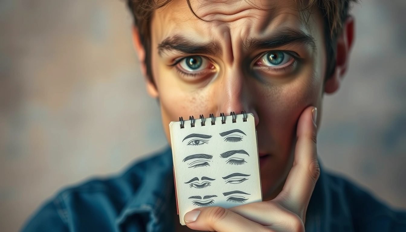 Kaşların konumuna göre duygusal beklentiler tahmini yapmak 1 Kaşların konumuna göre duygusal beklentiler tahmini yapmak