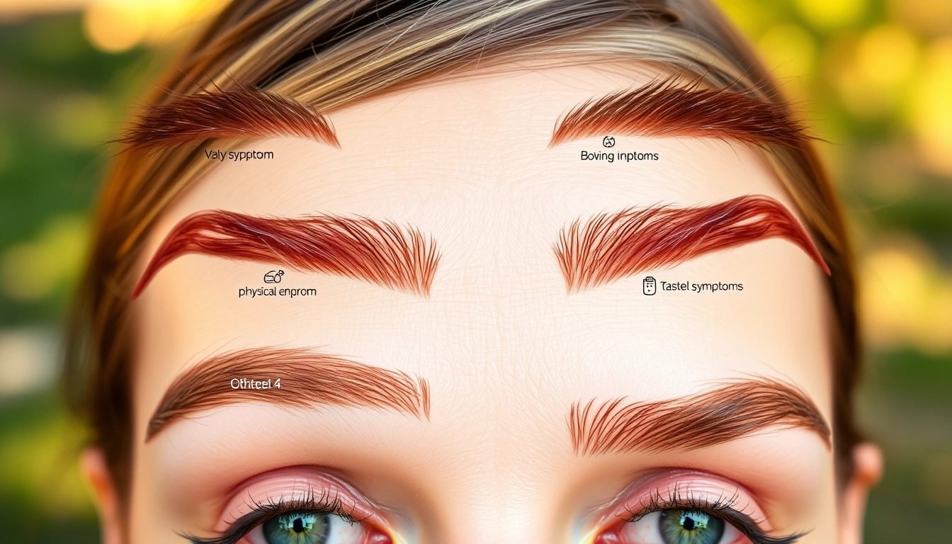 Kaşların konumuna göre fiziksel semptomlar tahmini yapmak