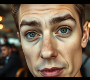 Kaşların konumuna göre ikna dili tahmini yapmak