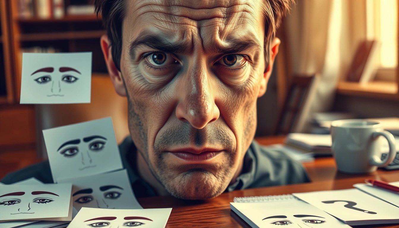 Kaşların konumuna göre psikolojik durum tahmini yapmak