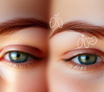 Kaşların konumuna göre sağlık işaretleri tahmini yapmak