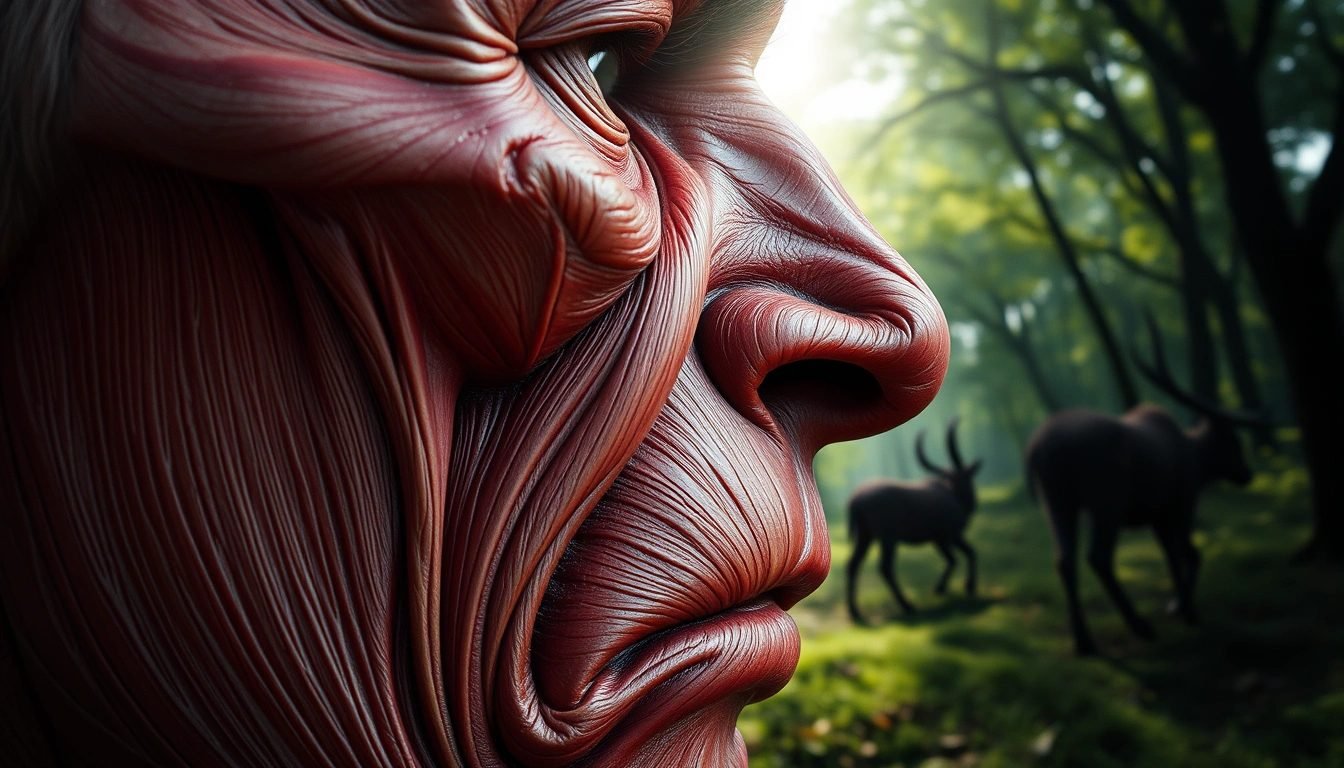 Yüz kaslarının gergin olmasının içgüdüsel davranışlar ile ilişkisi