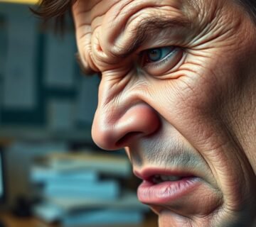 Yüz kaslarının gergin olmasının zihinsel yük ile ilişkisi